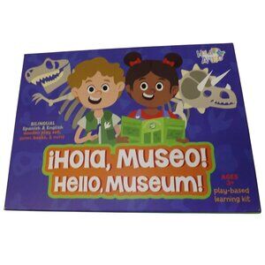 ¡Hola Museo! Hello Museum! Bilingual Play-Based Learning Kit  Ages 3+ Puzzles